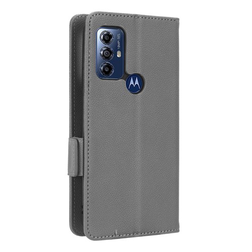 For Motorola Moto G Play 4G 2024 G84 PU Leather Wallet Non-Slip Phone Case - Picture 49 of 68