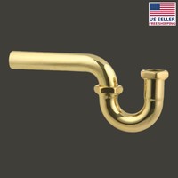 Bathroom Sink P Trap Bright Solid Brass 1 1/4 Heavy Duty | Renovator's Supply on sale Bathroom Sink P Trap Bright Solid Brass 1 1/4 Heavy Duty | Renovator's Supply on sale