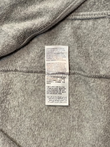 KARIN SCOTT SPORT Women's Fleece Vest Plus-Size 2X Grey Zip Pockets Zip Front - Picture 7 of 13