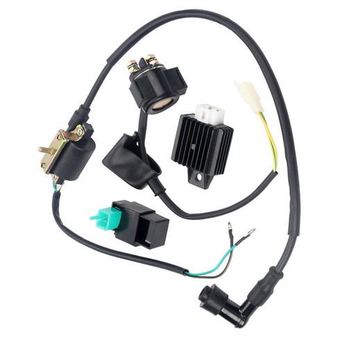 CDI Ignition Coil Solenoid Regulator for 50cc 70 90cc 110cc Quad ATV 4 Wheeler - Picture 2 of 6