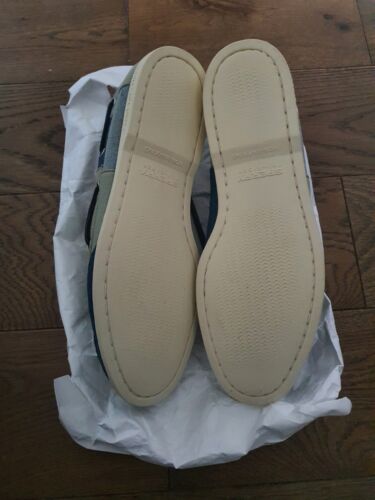 Scarpe da barca denim Sperry X Band Of Outsiders Top Sider 3 occhi tri tonalità nuove con scatola taglia 11 - Foto 5 di 9