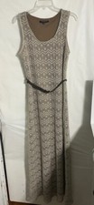 SARAGANO- Crochet Long Dress Vintage