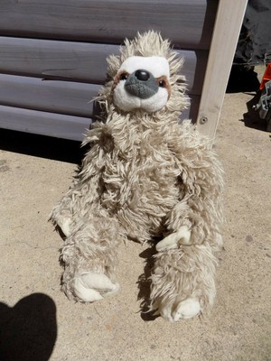 three toed sloth stuffed animal