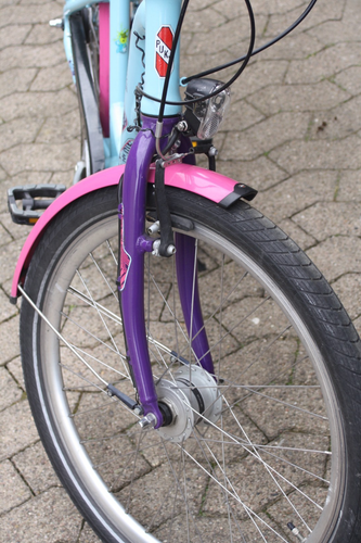 PUKY Jugendfahrrad Skyride 24-Alu in retro--gebraucht,geputzt,heile,Top Zustand! - Bild 4 von 8