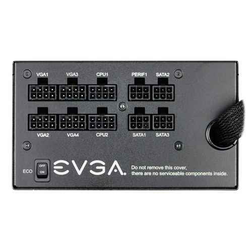 EVGA 210-GQ-0750-V1 80 Plus Gold Power Supply Semi Modular SATA PCIE EPS ATX BLK - Picture 3 of 5