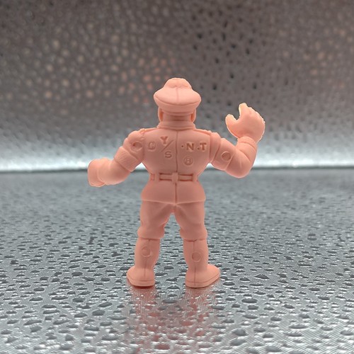 Figura M.U.S.C.L.E Kinnikuman #071 Brockenman Naranja Pálido Kinkeshi Años 80 - Imagen 2 de 4