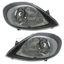 Vauxhall Vivaro Headlights Mk1 Van 2001-2006 Halogen Headlamps 1 Pair Left Right