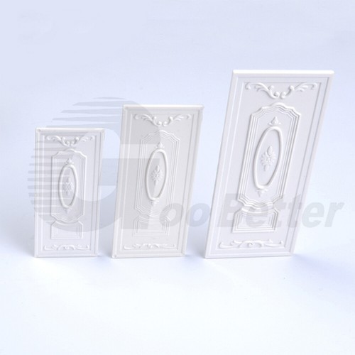 White Miniature ABS Plastic Door Model Layout House Room Scenery 1:20 1:25 1:30 - Picture 2 of 15