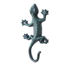 1pc Gecko Design Hook Iron Art Hook Wall-mounted Hanger Hanging Decoration for