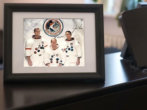 Repro-Autogramm - Apollo 15 - Scott - Worden - Irwin - 11,4 x 14,3cm - Bild 4 von 4