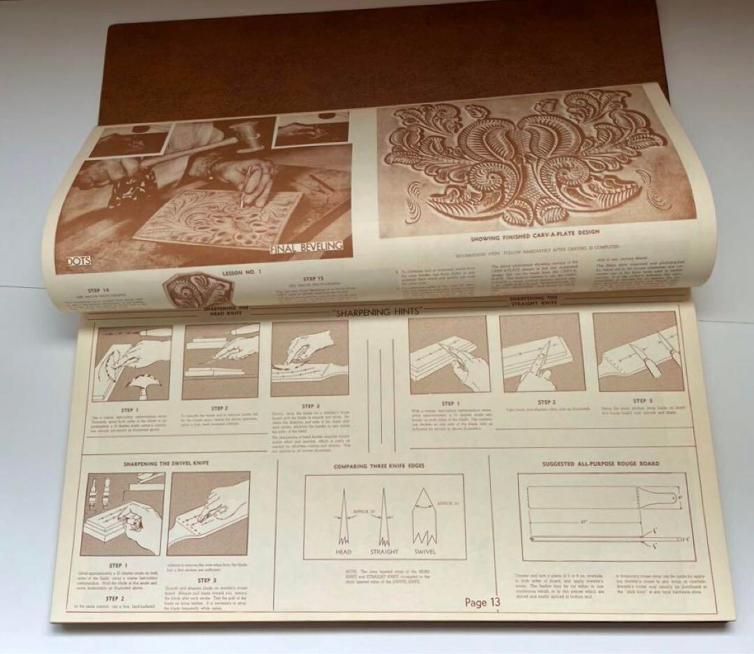 LEATER SECRETS By F.O. BAIRD レザークラフト美品 LEATER SECRETS By F.O. BAIRD レザークラフト美品