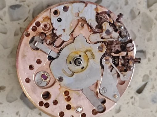 AS  Schild cal. 1475  Swiss Movement, Not Work Good Balance Part fit for AS 1568 - Picture 3 of 6