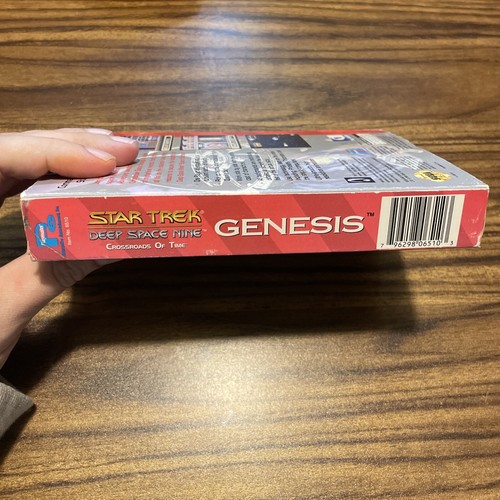 Sega Genesis Star Trek Deep Space Nine Crossroads of Time Missing Manual - Picture 4 of 6