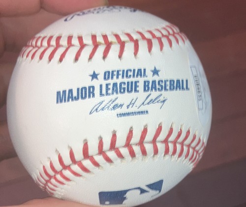 RON SANTO (Cubs) Signed Official MLB Baseball w/ JSA COA Chicago Rawlings - Picture 8 of 9