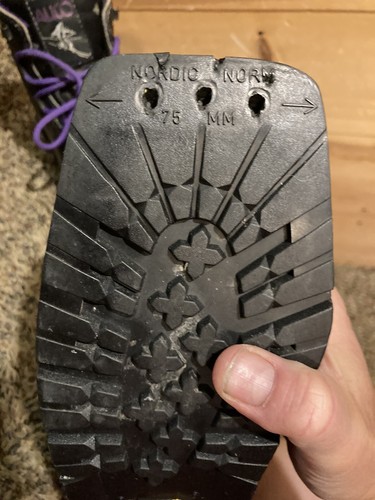 ALICO Telemark Nordic Backcountry Ski Boots Size 7.5 M 75mm - Picture 7 of 10