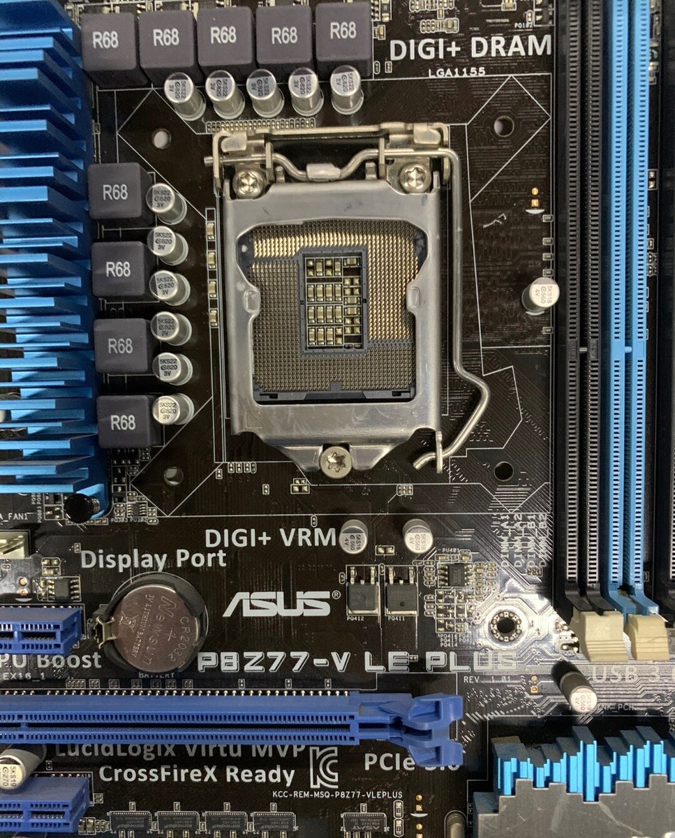 Asus P8Z77-V LE Plus Desktop ATX Motherboard Intel Z77 LGA1155