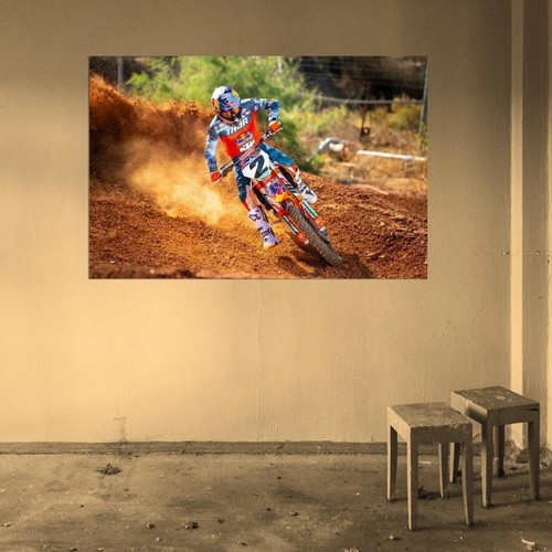525634 COOPER WEBB Honda Yamaha SX/MX Motocross 6 16x12 PÓSTER IMPRESO EN PARED - Imagen 5 de 7