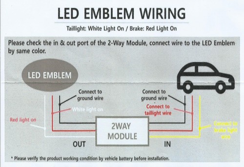 LED 2Way Front Hood or Rear Trunk KIA Mark Emblem (Fits: 2022 2024 Sportage) - Picture 2 of 17
