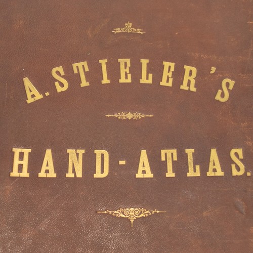 Antique A. Stieler’s HandAtlas 95 Maps Karten 7th Edition German Berghaus 1880 - Picture 2 of 24