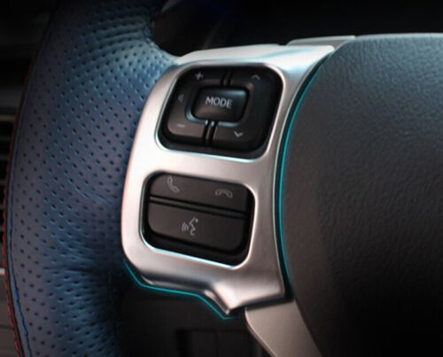 For Lexus NX200t 300h 2015-2021 Silver Inner Steering Wheel button Frame cover - Bild 3 von 16