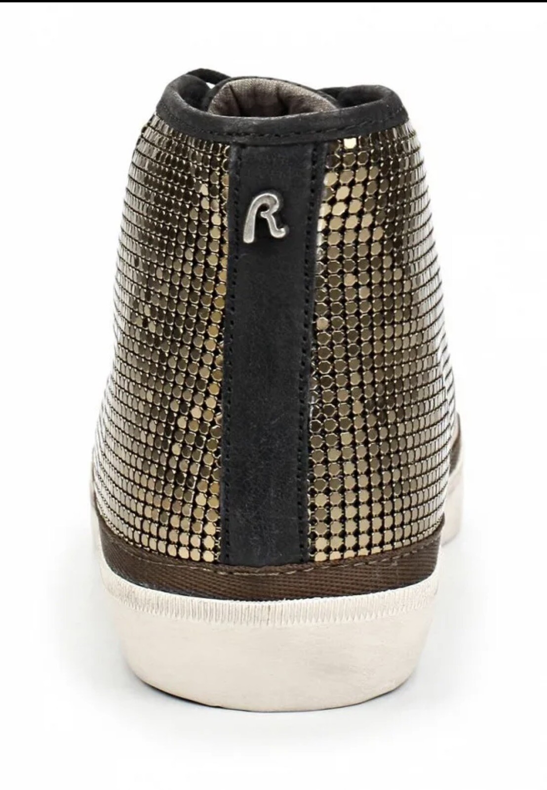 Replay Metallic Women’s Hightop Sneakers image 2