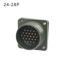 1pcs for  Aviation plug servo connector 24pin MS3108A-24-28S MS3102A-24-28P