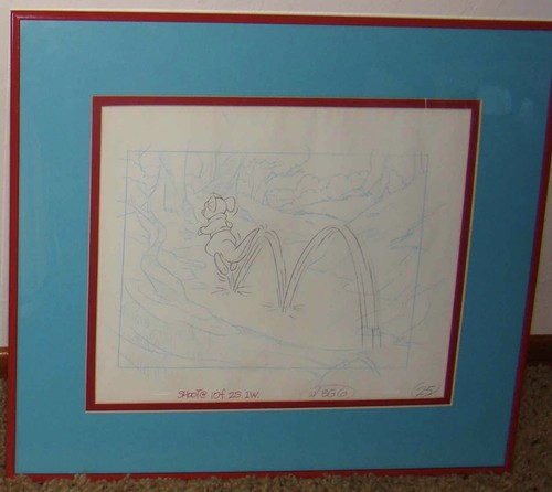 Winnie The Pooh’s Friends - Kanga’s Roo Animation Art - Framed! - Imagen 7 de 7