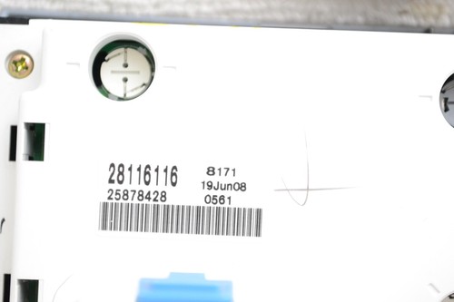 2005-2010 Pontiac G6 Heater A/C Temperature HVAC Climate Control Switch Unit OEM - Picture 8 of 8