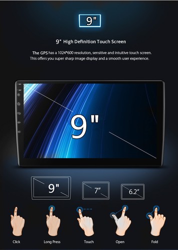 9'' Android 11 Stereo Radio GPS Navi For 2014-21 BMW Mini Cooper F55 F56 Carplay - Foto 16 di 21
