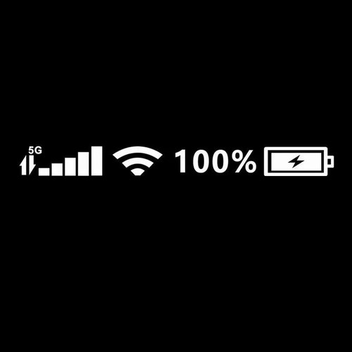 Car Windshield Stickers Signal WiFi Power Reflective Sticker on Car Mobile Phone - Picture 10 of 25