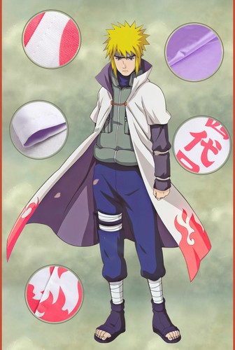 Naruto Shippuden Akatsuki Hokage Robe Cloak Coat Anime Cosplay Costume Halloween - Picture 10 of 17