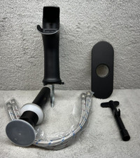 Waterfall Bathroom Faucet Oil Rubbed Bronze Single Hole Mixer W/ Pop Up Drain