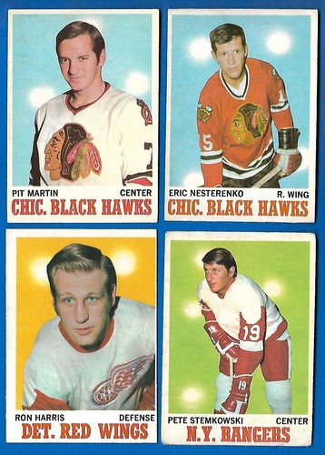 1970-71 OPC 70 O PEE CHEE HOCKEY CARD + ERROR & VARIATION + STAMP 1-132 SEE LIST - Picture 54 of 498