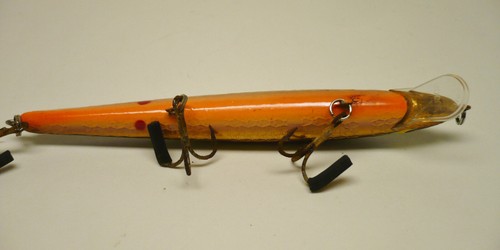 Vintage Fishing Lure Smithwick Rattlin' Rogue Gold Orange Belly - Picture 4 of 4