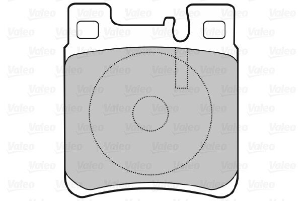 Plaquettes de frein Valeo 598617 en matériau composite premium