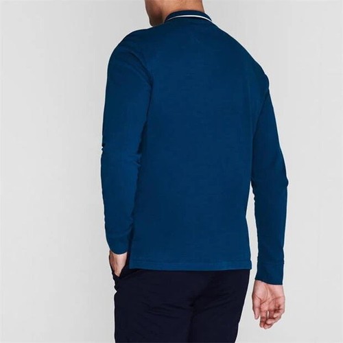 ✅ PIERRE CARDIN Herren langarm Polo Shirt Longsleeve Kragen Pullover Hemd TIPPED - Bild 22 von 31