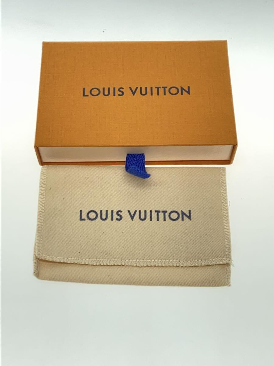 LOUIS VUITTON Puzzle Flower Monogram Key Ring Bag Charm Gold