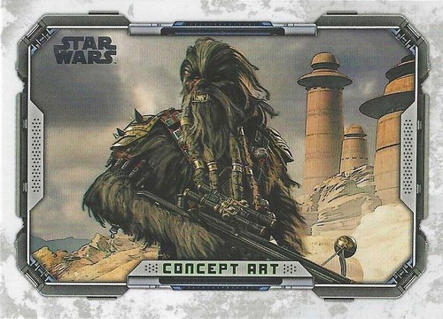 STAR WARS BOOK OF BOBA FETT SEASON 1 TRADING CARD TOPPS CONCEPT ART COMPLETE SET - Picture 6 of 14