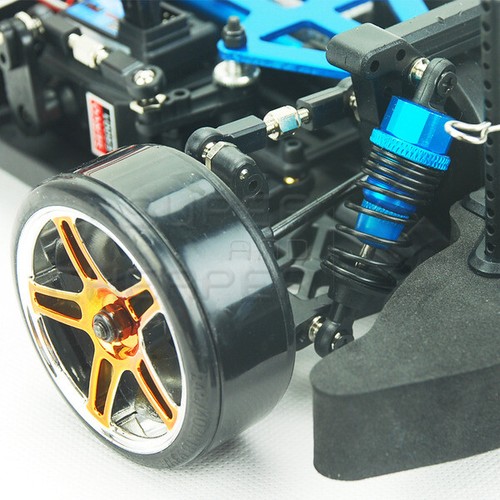 Hsp Remote Control 1/10 Brushless Motor On Road Drifting Rc Car STI Blue - Picture 4 of 7