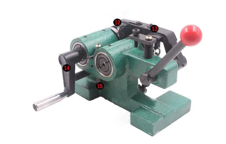 0.008mm Manual Punch Pin Grinder Grinding Machine Needle Grinding Tool Φ1.5-25mm - Image 3 of 4