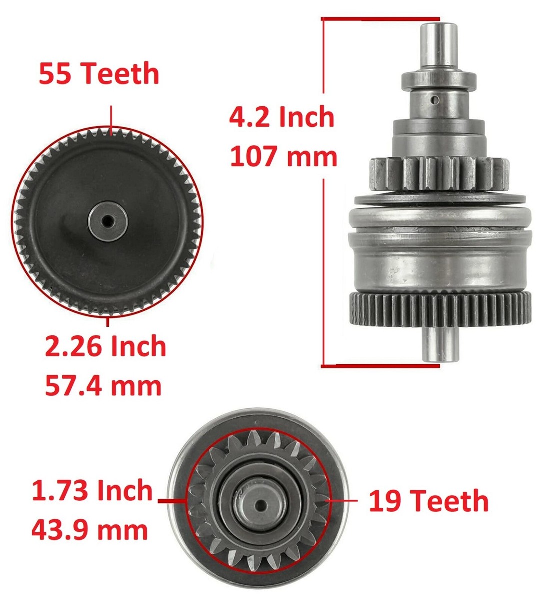 Starter Drive Bendix for Kawasaki Jet Ski 800 SX-R SXR JS800 Starter Drive Bendix for Kawasaki Jet Ski 800 SX-R SXR JS800