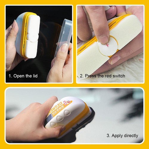 Oil Film Cleaning Brush Glass Oil Film Remover Remove Glass Oil Sight Clea S2T8 - Picture 11 of 16