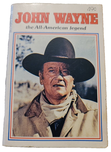 John Wayne The All American Legend Dell Purse Book 4380 (1979)