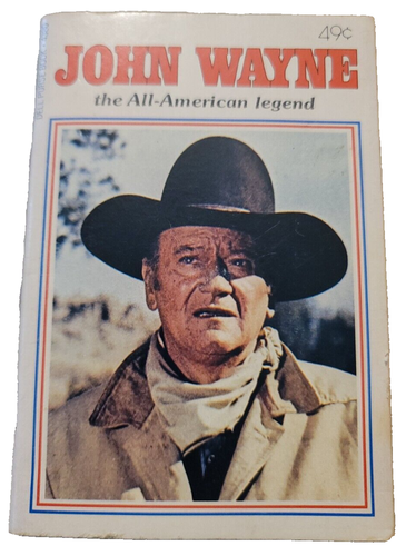 John Wayne The All American Legend Dell Purse Book 4380 (1979) - 第 1/3 張圖片