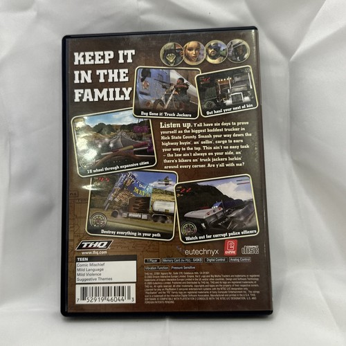 Big Mutha Truckers (Sony PlayStation 2) CiB With Manual Video Game. Untested.  E - Picture 2 of 4