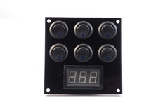 Peugeot Boxer 6 Switch Panel 12V 12 Volt Voltmeter USB Camper Van Motorhome 