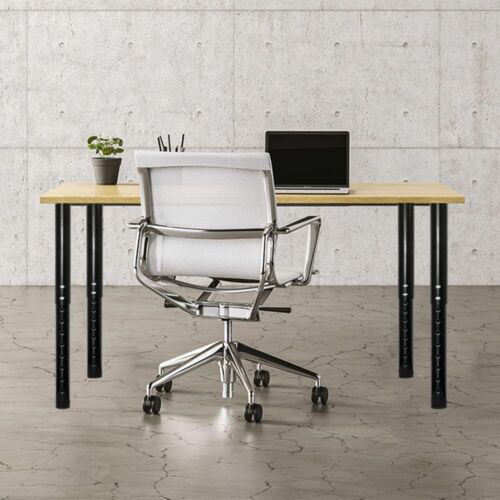 Versatile Adjustable Desk Legs, 4-Piece Set, 24-40 Inch for Modern Furniture - Picture 7 of 8