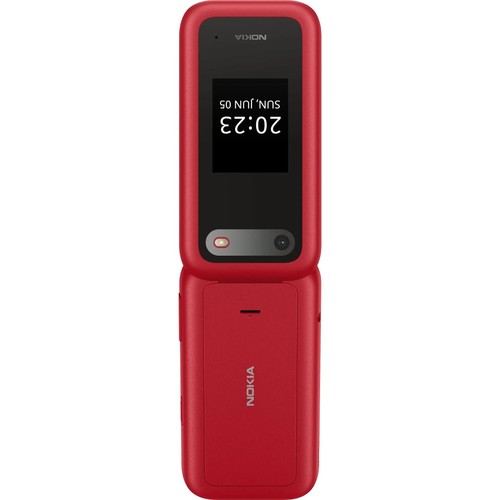 NEW Unlocked Nokia 2660 Flip - Dual Sim, Big button Senior phone - BLACK or RED - Picture 10 of 13