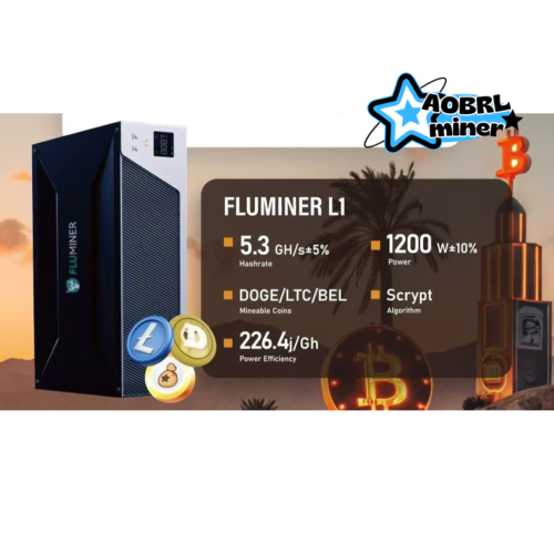 New Fluminer L1 5.6Gh/s DOGE LTC BEL Coin Miner 1300W 110-240V - in Stock - Picture 3 of 3