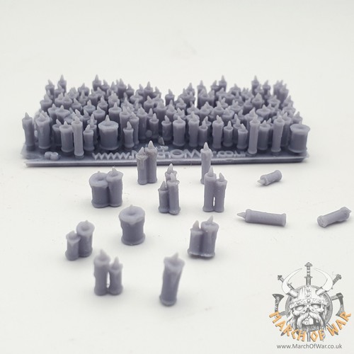150 Resin candles, sisters battle, sororitas, ruined sanctuary, inquisition - Picture 13 of 13